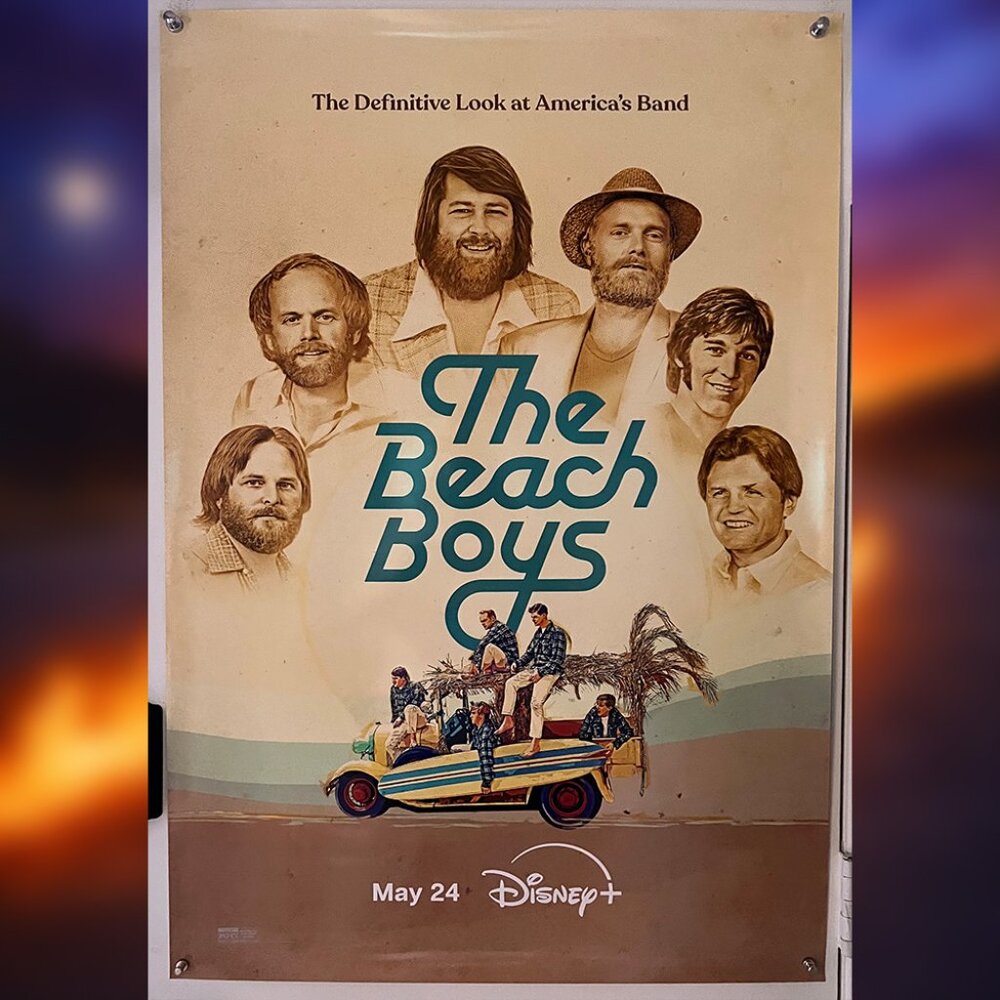 THE BEACH BOYS (2024) - ORIGINAL DOUBLE SIDED MOVIE POSTER